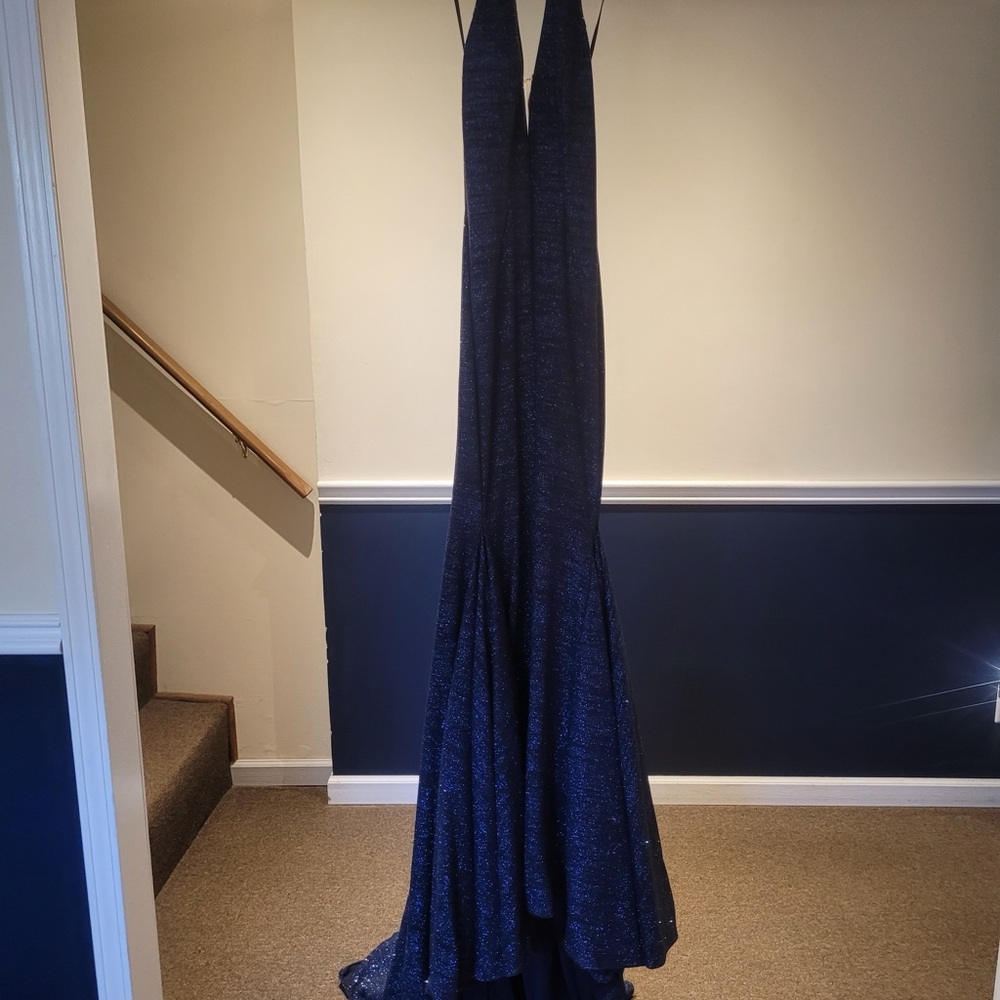 Jovani Midnight Blue Dress